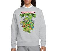 Teenage Mutant Ninja Turtles Tmnt Tmnt Group Crew Sweatshirt, Athletic Heather, XX-Large