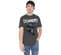 Teenage Mutant Ninja Turtles TMNT TMNT Leonardo Unisex T Shirt, Charcoal, Medium
