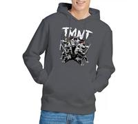 Teenage Mutant Ninja Turtles Tmnt Tmnt Team Hoodie, Charcoal, X-Large