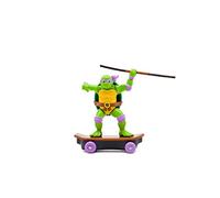 TEENAGE MUTANT NINJA Turtles Toy, Donatello Sewer Shredder Pullback Skateboard, Classic Edition 5-Inch TMNT Figure for Kids, Ages 3+