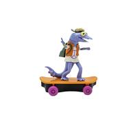 Teenage Mutant Ninja Turtles Toy, Mondo Gecko Sewer Shredder Pullback Skateboard, TMNT Mutant Mayhem Ninja Character Collectible for Kids, Ages 3+