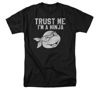 Teenage Mutant Ninja Turtles Trust Me I'm A Ninja Unisex T Shirt, Black, XXXX-Large