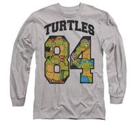 Teenage Mutant Ninja Turtles Turtles 84 Mens Long Sleeve T Shirt, Athletic Heather, XX-Large