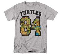 Teenage Mutant Ninja Turtles Turtles 84 Unisex T Shirt, Athletic Heather, X-Large