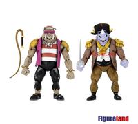 TEENAGE MUTANT NINJA TURTLES TURTLES IN TIME PIRATE BEBOP & ROCKSTEADY 2 PACK