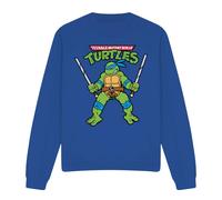 Teenage Mutant Ninja Turtles Unisex Adult Leonardo Retro Sweatshirt