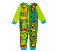 Teenage Mutant Ninja Turtles Unisex Kids Green Onesie - 9-10 Years