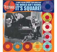 Teenage Shutdown! - The World Ain't Round, It's Square!: 17 Paint-Peeling Garage-Punk Monsters! [VINYL]