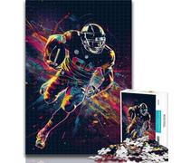 Teenager Jigsaw American Football Adult Jigsaws 1000 Pieces Difficult,Learning Educational Toys Family Games Birthday Present, Gifts 50x75cm