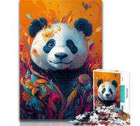 Teenager Jigsaw Animal Panda Jigsaws 1000 Pieces for Adults,Toys Educational Games Stress Relieving Great Gifts And Toys 50x75cm