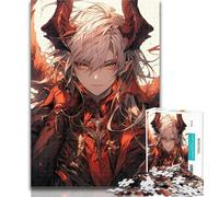 Teenager Jigsaw Anime Devil Boy Adult Jigsaws 1000 Pieces Difficult,Learning Educational Toys Family Games Birthday Present, Gifts 50x75cm