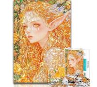 Teenager Jigsaw Anime Elf Girl 1000 Piece Jigsaw Puzzles for Teenagers,learning Educational Toys Unique Home Decor And Gifts 26x38cm