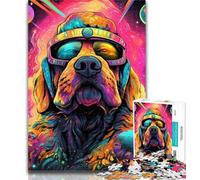 Teenager Jigsaw Art German Shepherd 1000 Piece Jigsaw Puzzle for Adults Teens,is Ideal As A Gift for The Whole Family Suitable for And 14 50x75cm