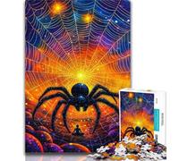 Teenager Jigsaw Art Spider Adult Jigsaws 1000 Pieces Difficult,Learning Educational Toys Family Games Birthday Present, Gifts 26x38cm