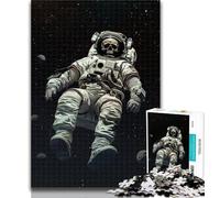 Teenager Jigsaw Astronaut Skeleton Puzzles for Adults Teens 1000 Pieces,Perfect for Game Nights, Colorful Toy for Home Gift 75x50cm