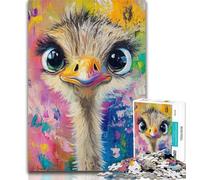 Teenager Jigsaw Baby Flamingos 1000 Pieces Jigsaw Puzzles for Adults And Teens,Toys Educational Games Stress Relieving Great Gifts And Toys 50x75cm