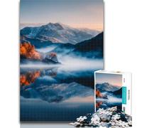Teenager Jigsaw Beautiful Landscapes 1000 Piece Jigsaw Puzzles for Adults Gifts,Challenging Game Toys for Is Ideal As A Gift for The Whole Family 26x38cm
