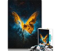 Teenager Jigsaw Butterfly Nebula Jigsaw Puzzles 1000 Pieces for Adults Teens,Learning Educational Toys Family Games Birthday Present, Gifts 50x75cm