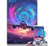 Teenager Jigsaw Color Plane Puzzles for Adults Teens 1000 Pieces,Perfect for Game Nights, Colorful Toy for Home Gift 26x38cm