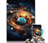 Teenager Jigsaw Colourful Universe 1000 Pieces Jigsaw Puzzle for Adults& Teens,Decompressing Intellectual Educational Toy Birthday Present, Gifts 26x38cm
