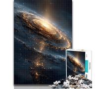 Teenager Jigsaw Cosmic Andromeda Jigsaws 1000 Pieces for Adults,Toys Educational Games Stress Relieving Great Gifts And Toys 26x38cm