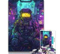 Teenager Jigsaw Dream Astronauts 1000 Piece Jigsaw Puzzles for Adults,Fun Activity for Home, Rainy Days Toys, Birthday Gifts 50x75cm