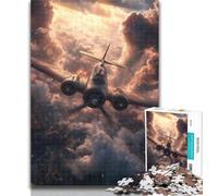Teenager Jigsaw Dream Fighter 1000 Piece Jigsaw Puzzles for Adults,Family Game Birthday Gifts.Challenge High Difficulty 50x75cm