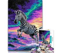 Teenager Jigsaw Dream Zebra 1000 Piece Jigsaw Puzzles,for Is Ideal As A Gift for The Whole Family for And 14 Years Old 50x75cm