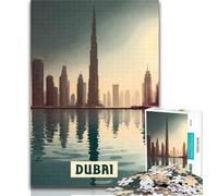 Teenager Jigsaw Dubai 1000 Pieces Jigsaw Puzzles For Teens And Adults,Diy Modern Wall Art Unique Gift Home Decor 75x50cm