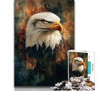 Teenager Jigsaw Eagle 1000 Piece Jigsaw Puzzles for Teenagers Gifts,Toy Intellectual Game Artists Collection, Fine Art 50x75cm