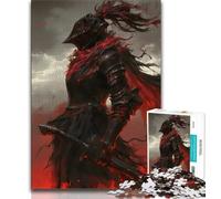 Teenager Jigsaw Evil Knight 1000 Piece Jigsaw Puzzles for Adults Gifts,Challenging Game Toys for Is Ideal As A Gift for The Whole Family (26x38cm)
