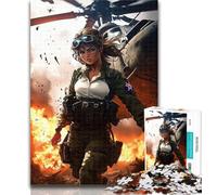 Teenager Jigsaw Fantasy American Pilot 1000 Pieces Jigsaw Puzzles For Teens And Adults,gifts for Friends And Family for Age 14 Years Up 50x75cm
