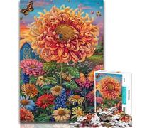Teenager Jigsaw Farm Flower Sea Jigsaws 1000 Pieces for Adults,Toys Educational Games Stress Relieving Great Gifts And Toys 26x38cm