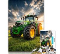 Teenager Jigsaw Farm Implement Tractor Jigsaws 1000 Pieces for Adults,Toys Educational Games Stress Relieving Great Gifts And Toys 26x38cm