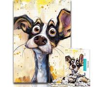 Teenager Jigsaw Flower Cow 1000 Piece Jigsaw Puzzle for Adults Teens,is Ideal As A Gift for The Whole Family Suitable for And 14 26x38cm