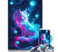 Teenager Jigsaw Fox God 1000 Piece Jigsaw Puzzles for Teenagers Gifts,for Educational Game Challenge Toy Unique Home Decor And Gifts 26x38cm