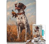 Teenager Jigsaw German Spaniel Adult Jigsaws 1000 Pieces Difficult,Learning Educational Toys Family Games Birthday Present, Gifts 50x75cm