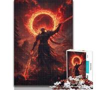 Teenager Jigsaw God of Death 1000 Piece Jigsaw Puzzle for Adults Teens,is Ideal As A Gift for The Whole Family Suitable for And 14 26x38cm