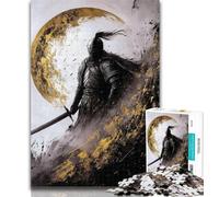 Teenager Jigsaw Golden Knights Jigsaw Puzzle 1000 Pieces for Adults,Challenging Game And Family Play Secret Santa Gifts 50x75cm