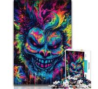 Teenager Jigsaw Horror Movie Posters Jigsaws Puzzles 1000 Pieces for Adults Gifts,for Educational Game Challenge Toy Artists Collection, Fine Art 26x38cm