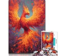 Teenager Jigsaw Magic Phoenix Jigsaw Puzzles for Adults 1000 Piece,is Ideal As Gifts for The Whole Family for And Age 14 50x75cm