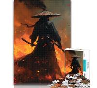 Teenager Jigsaw Neon Ninja Warrior 1000 Piece Jigsaw Puzzles for Adults Gifts,Challenging Game Toys for Is Ideal As A Gift for The Whole Family 26x38cm