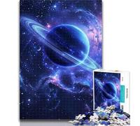 Teenager Jigsaw Planet Colorful Auroras 1000 Piece Jigsaw Puzzle for Adults And Teenagers,Family Game Stress Reliever Difficult Challenge Secret Santa Gifts 50x75cm