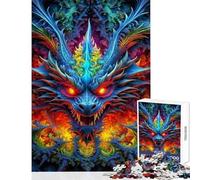 Teenager Jigsaw Puzzles 1000 Pieces A Dragons Triumph Educational Games Analysis And Logic DIY Toys Christmas Birthday Gifts (38X52CM)