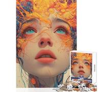 Teenager Jigsaw Puzzles 1000 Pieces An Open Mind Educational Games Analysis And Logic DIY Toys Christmas Birthday Gifts (75X50CM)