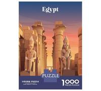 Teenager Jigsaw Puzzles 1000 Pieces Ancient Egyptian Temple at Sunset Jigsaw for Adults Toy Wall Decor Perfect Decoration Gifts for Friends And Family 70x50cm/1000pcs