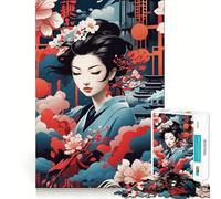 Teenager Jigsaw Puzzles 1000 Pieces Blossoming Dreams Exact Edge Art, Focus Fun Game, Calm Fun Time, Christmas Calm Gift (38x52cm)