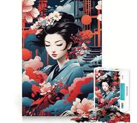 Teenager Jigsaw Puzzles 1000 Pieces Blossoming Dreams Exact Edge Art, Focus Fun Game, Calm Fun Time, Christmas Calm Gift (50x75cm)