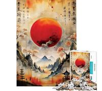 Teenager Jigsaw Puzzles 1000 Pieces Chinas Classical Paintings Help The Brain Exercise Home Art Decor Relax Games Suitable for People Aged 14 And Above (38x26cm)