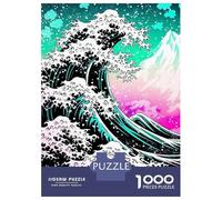 Teenager Jigsaw Puzzles 1000 Pieces Classic Wave Reborn Jigsaw for Adults Toy Wall Decor Perfect Decoration Gifts for Friends And Family 38x26cm/1000pcs
